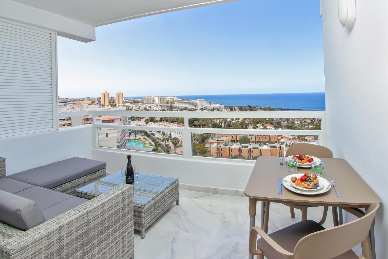 Stylish Modern Studio With Ocean View And Pools, 1001, Ponderosa Playa de las Américas Extérieur photo